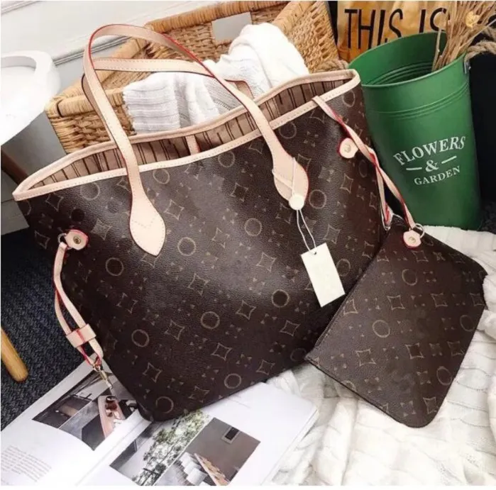 2023 New Internet celebrity bags Classic designer luxury canvas shopping bag handbag wallet card bag M40995