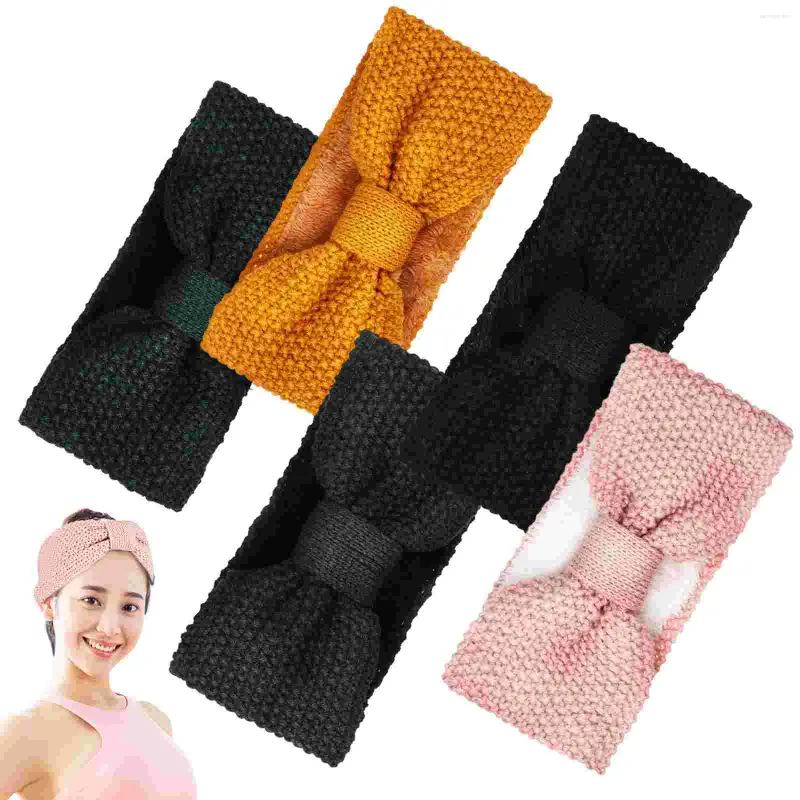 Bandanas Headband Headbands Knitted Hairear Fitness Women Yoga Exercise Girls Hairband Lightweight Winter Band Accessory Fabric Simple