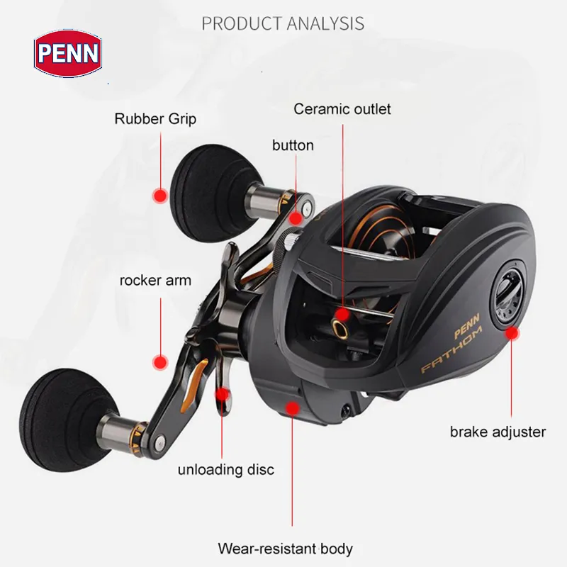 PENN Fathom® Baitcast Reel