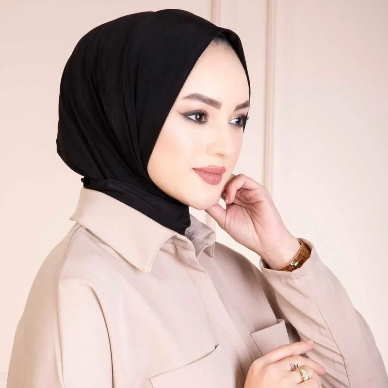 الملابس العرقية أزياء أزياء الحجاب يستقر على القطن القطن وشاح طويل المسلمين شال عادي TINDING TIP