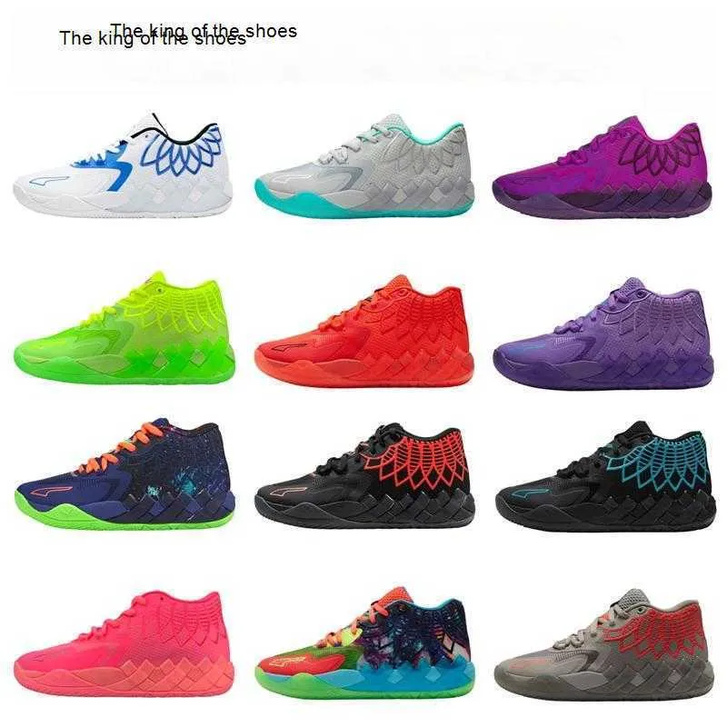 Grade School MB01 Rick Morty Running Shoes For Sale LaMelo Ball