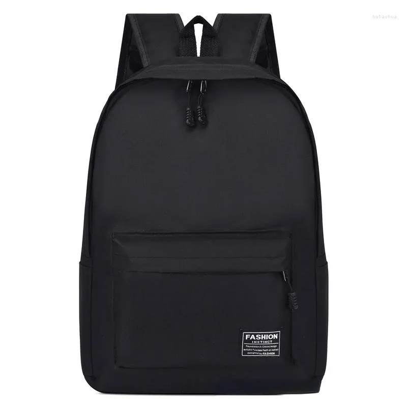Backpack Casual Men's Oxford Simple Large-capacity Schoolbags Middle School Students Outdoor Travel Bags