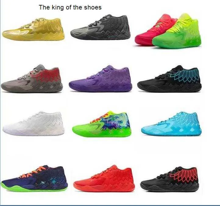 Lamelo Sapato 2022 Lamelo Bola Mb01 Rick Morty Homens Sapatos De
