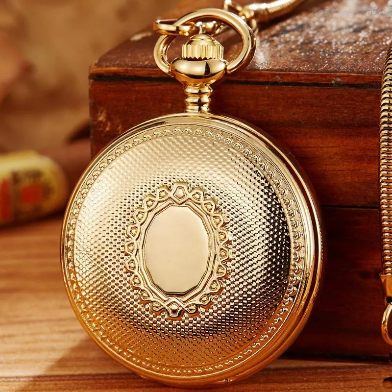 Pocket Watches Mechanical Clock Women Vintage Steampunk For Men Vest Necklace Costume Watch On Chains
