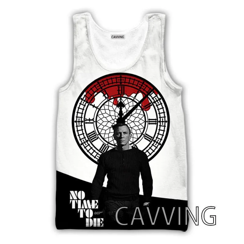 Men's Tank Tops CAVVING 3D Printed No Time To Die Harajuku Vest Summer Undershirt Shirts Streetwear For Men/women V02