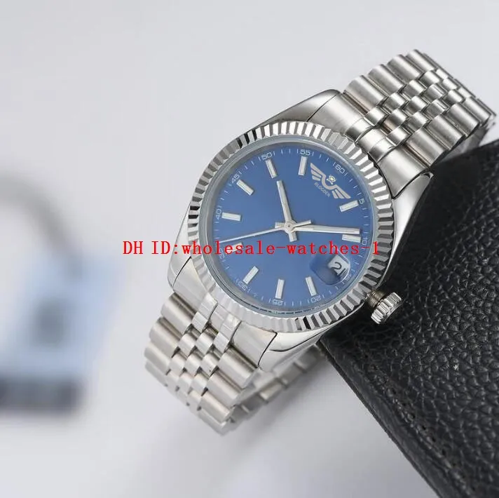 20 Stile klassische Herrenuhr 36 mm 41 mm 126334 blaues Zifferblatt automatische mechanische Uhren Armbanduhren Montre de Luxe Geschenk Edelstahl