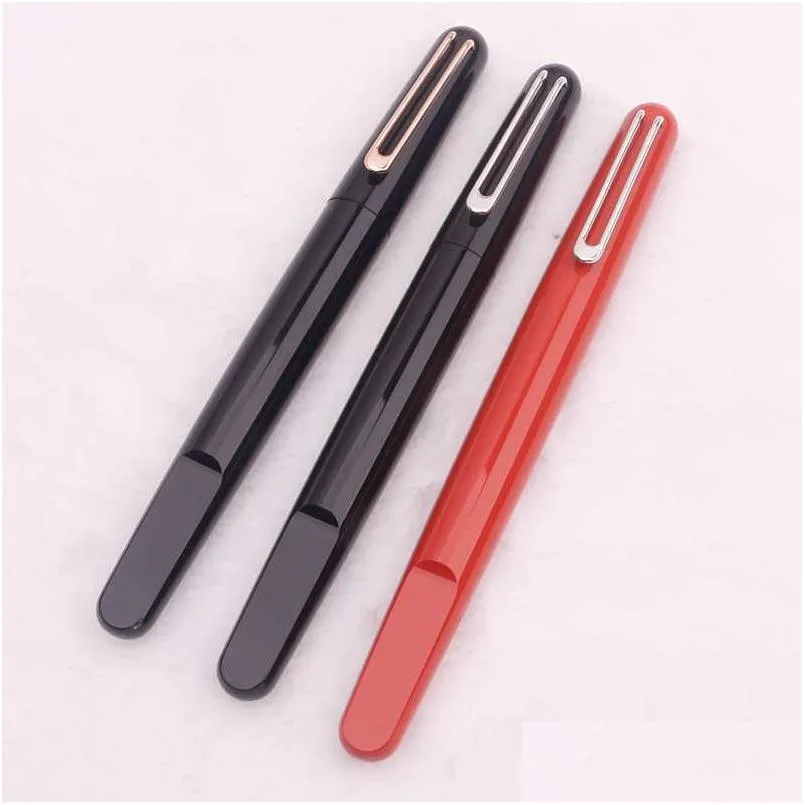 Ballpoint Pens Promocja Magnetyczna wysokiej jakości M Seria M Roller Ball Pen Red Black Rewil i Padzi SZKOŁA SZKOLA DH4CM DH4CM