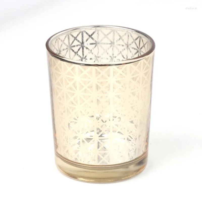 Kerzenhalter Glas Teelicht Votivbecher für Hochzeit Home Party Dekor G32C