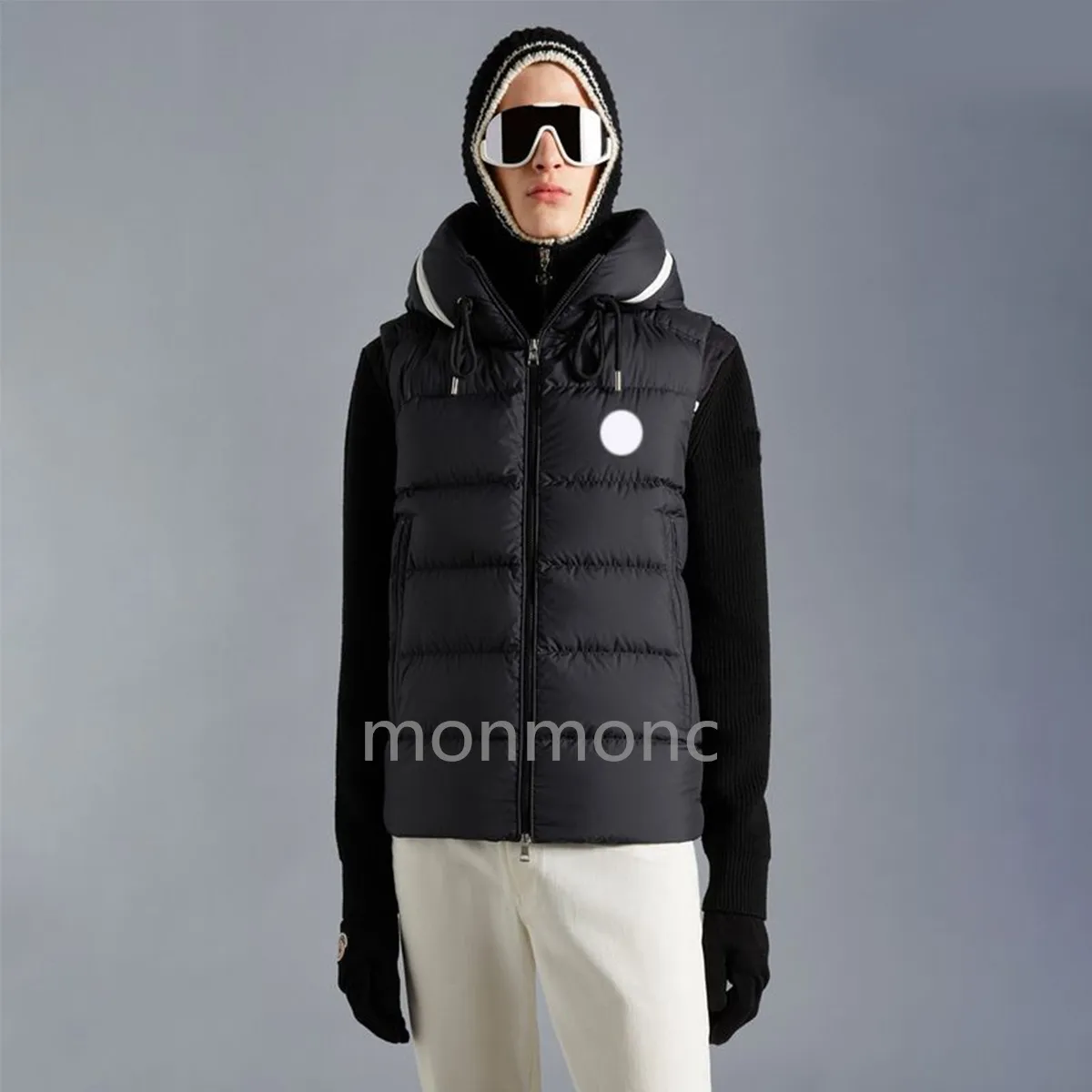 "Acorus" Designers Jaquetas masculinas para baixo Roupas estilo europeu e americano monclairs jaqueta puffer Colete masculino de marca de alta qualidade