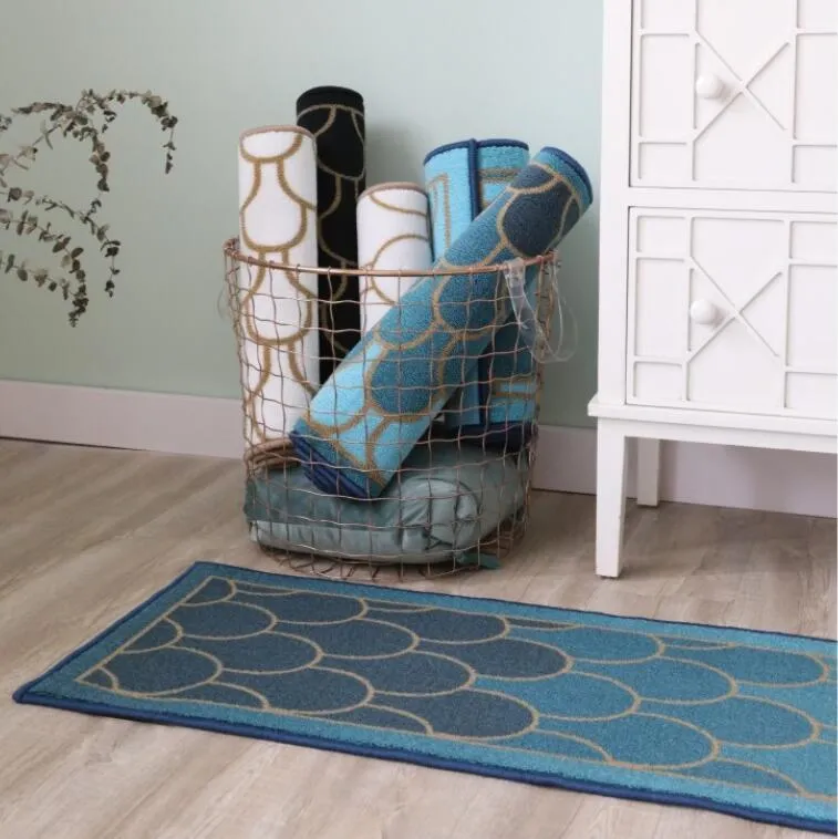 Tapijten moderne schaal bedrukte woonkamer vloerkleed Anti-slip kilim tapijt Children's Taps voor absorberende keukenmatten