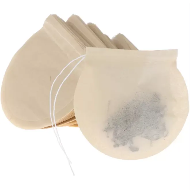 Tea Tools Filter Bags Natural Unbleached Paper Infuser Wood Pulp Material for Loose LLeaf Sachets Soup