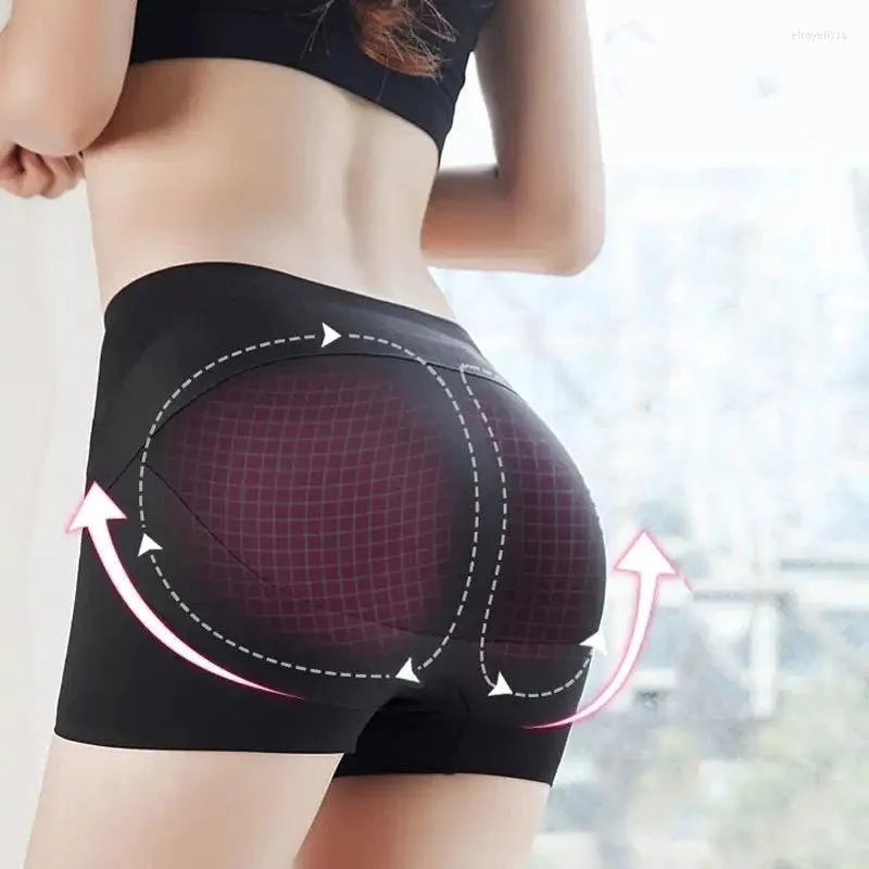 Women's Shapers Women Lifting Bottom Corset Waist Trainer Short Tights Seamless Booty Underwear Push-Up Hip Enhancer Studs Slimming