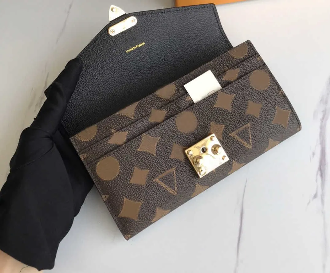 Moda tasarımcılar cüzdanlar erkek bayan deri çantalar kaliteli klasik harfler anahtar para çanta kartı tutucu