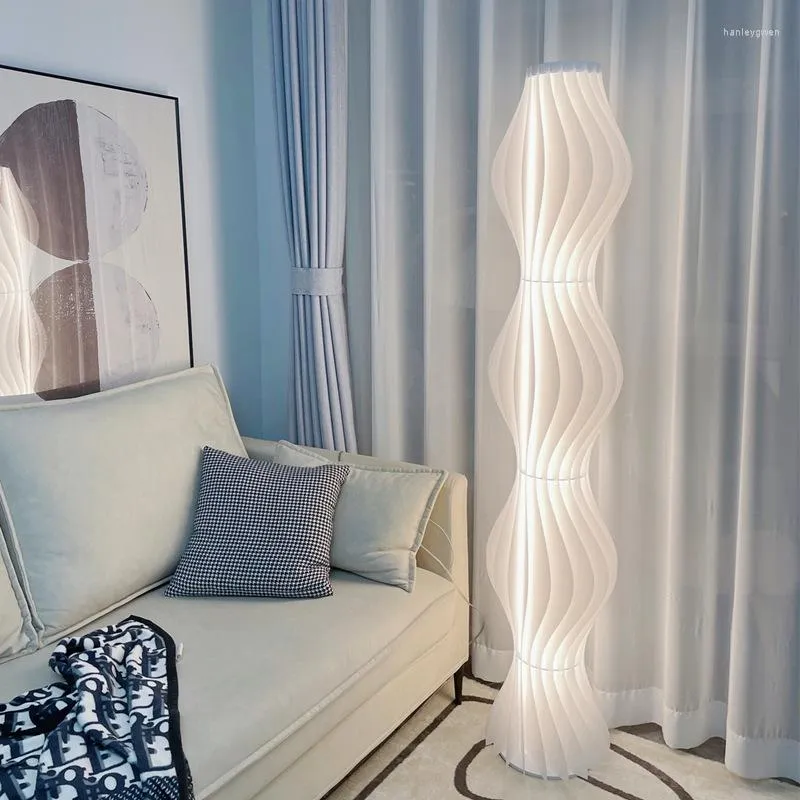 Floor Lamps Creative Straw Skirt Indoor Lighting Living Room Sofa Side Atmosphere Vertical Lamp Nordic LED Lustre Decor