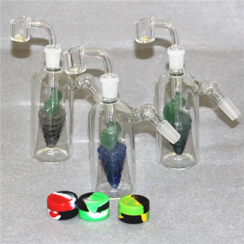 6 Styles Hookahs Glass Ash Catcher 14mm 18mm 5,5 tum Glass Bong Water Catchers Thick Pyrex Bubbler Ashcatcher 45 90 grader