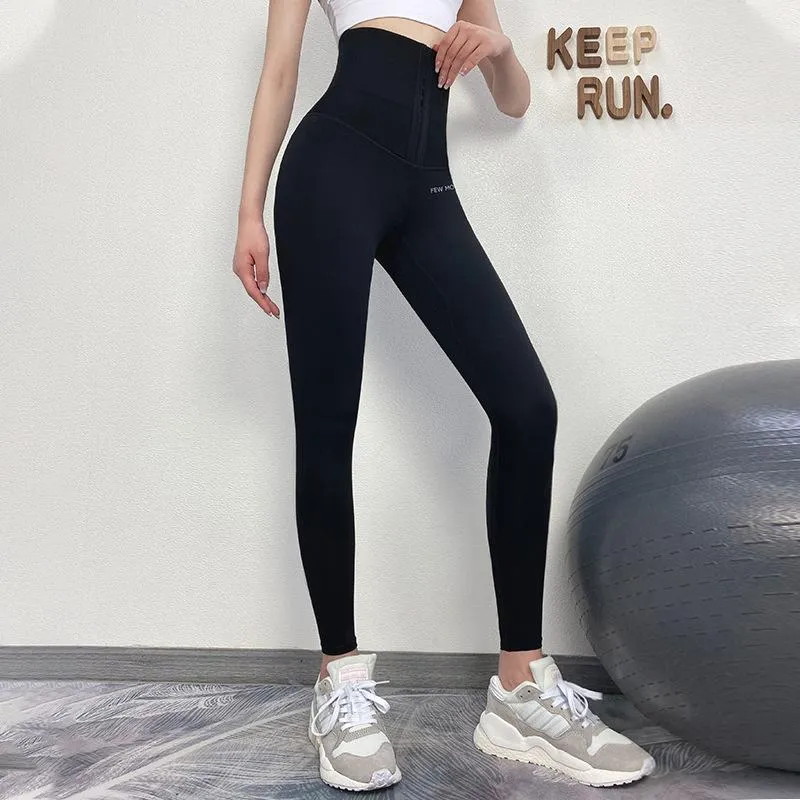 Tenues de yoga Collants taille haute Pantalons pour femmes Plus Taille Fitness Gym Un autre sport Leggings Noir Running Activewear Pantalon Sortir