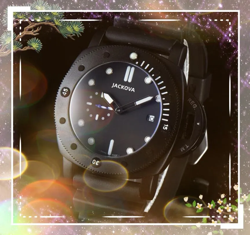Klassieke Sfeer Grote Wijzerplaat Quartz Herenhorloges 50mm Lumineus Zakelijk Zwitserland Auto Datum President Dikte Rubberen Riem Horloge Geschenken De 25 29 DHgate