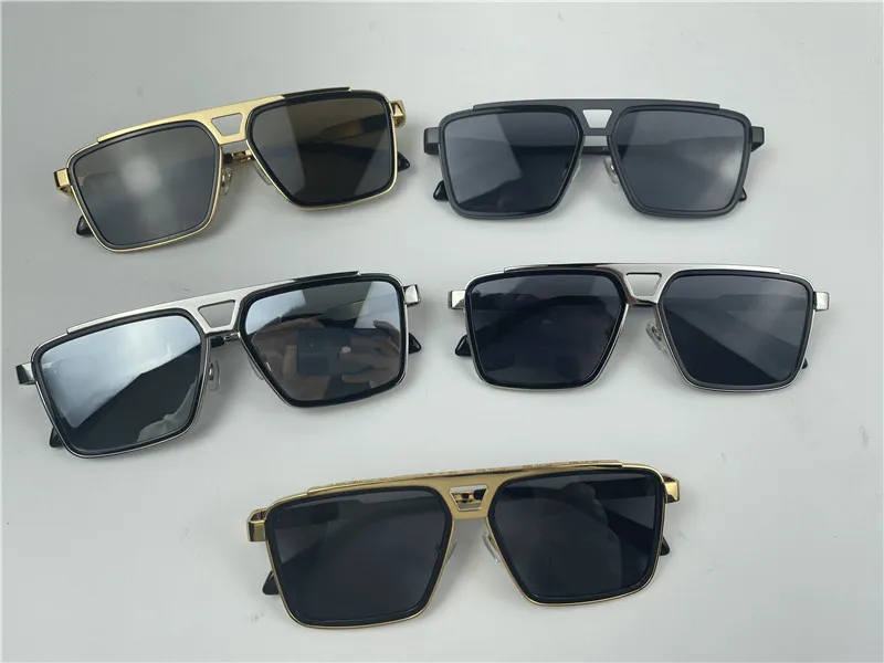New fashion design square sunglasses Z1585U exquisite metal frame spring temples classic generous style uv400 protection glasses