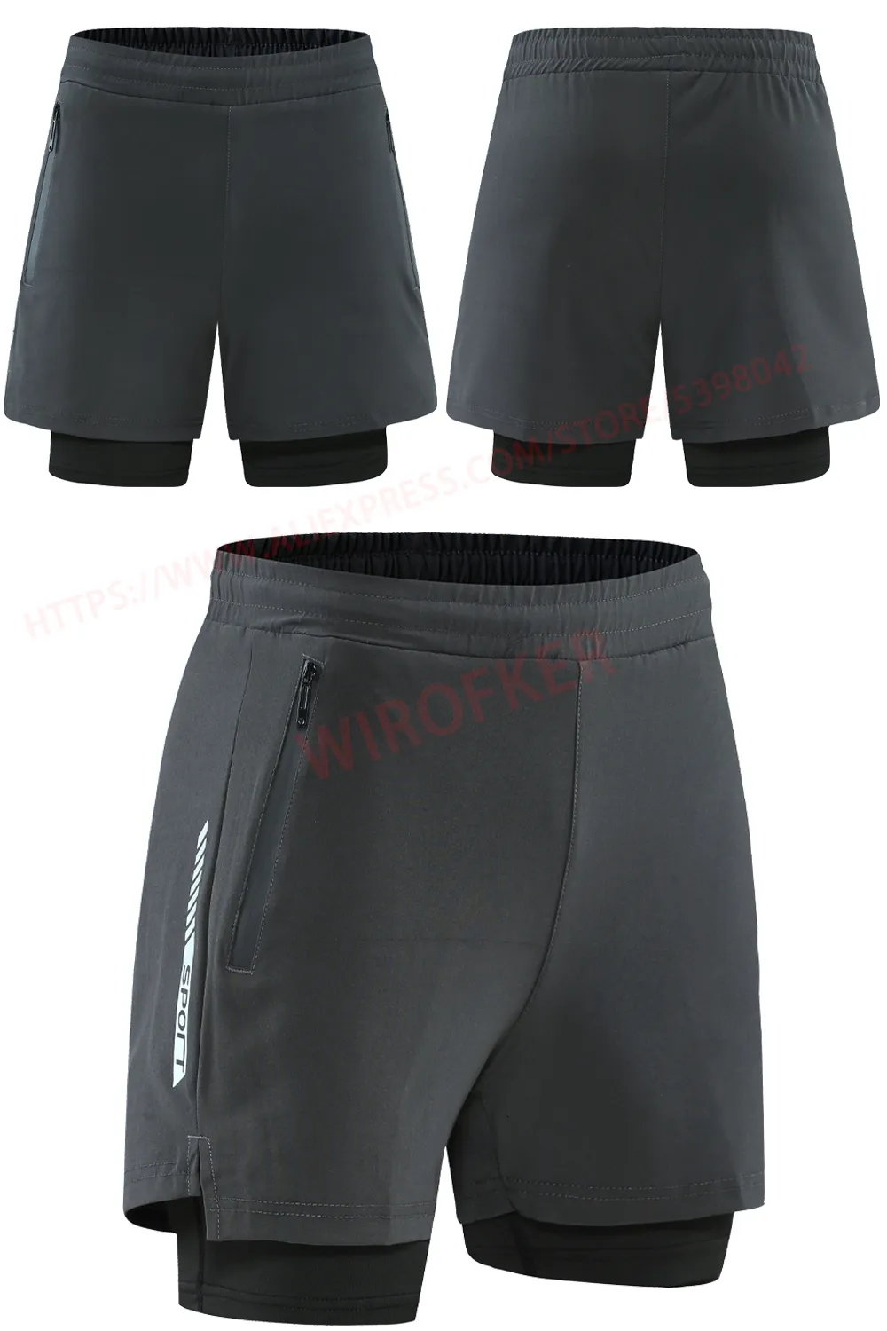 Buy Black Shorts & 3/4ths for Men by PERFORMAX Online | Ajio.com