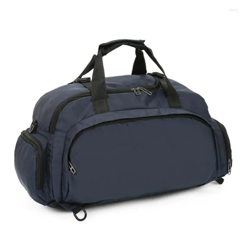 Bolsas de lona hombres viajar a gran capacidad para mujeres equipaje de nylon nylon impermeable muesca bolso de bolso de bolso plegable