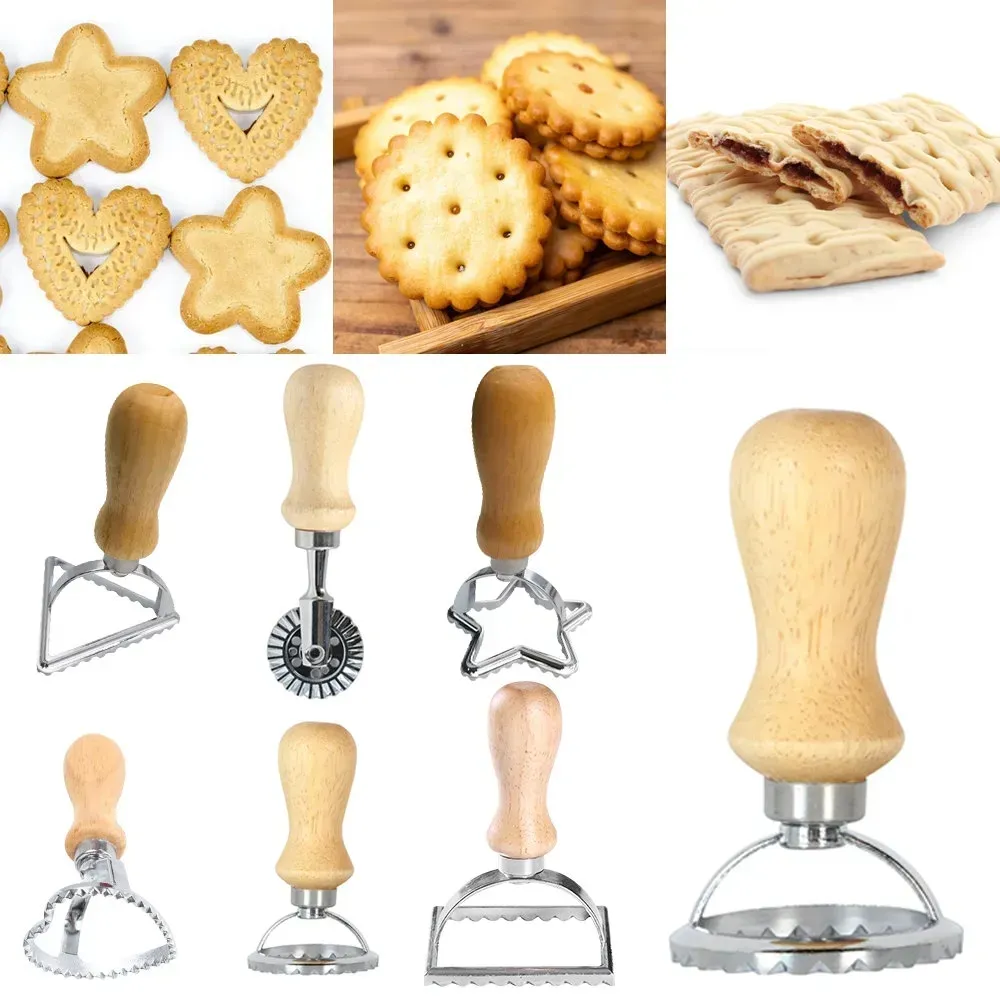 Baking Pastry Tools Home Ravioli Cutter Set Pasta Press Kitchen Attachment Kit Ravioli Maker Mold Tool Ravioli Stamp Set Pastry Wheel Set cake mold GG0531