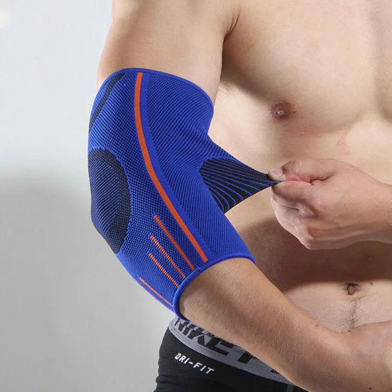 Knee Pads Elbow & Support Brace Tennis Golfer GYM Arthritis Arm Sleeve Wrap Bandage Sleeves