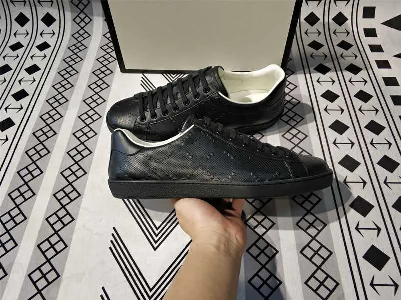 2023 Box Original Top Designer Sapatos Casuais Masculinos Para Mulheres Designer de Luxo Mulheres Casuais Casuais Ace Tamanho 35-48