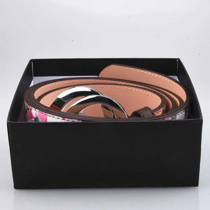 Designer Leather Belt With Letter Heavy Duty Overall Buckles For Women