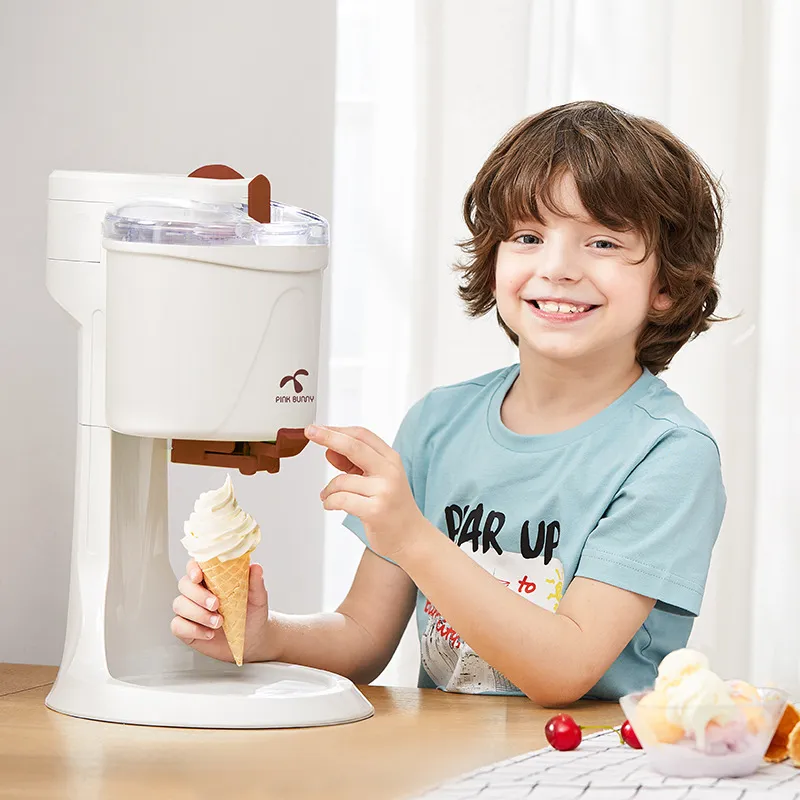 Electric Fruit Flavored Ice Cream Maker 220V 1L Capacity For DIY Household Ice Cone Making From Beijamei store 217.09 DHgate.Com