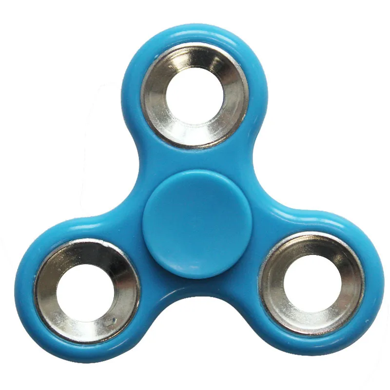 ハンドスピナーフィジェットおもちゃ：レインボー抗不安カラフルEDC