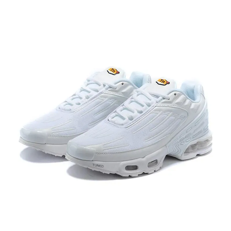 Top Quality Tn Plus 3 Running Shoes tn 3 Mens Womens tns Designer Obsidian Laser Blue All Black White Leather Multi Gold Wolf Grey Tn3 Sports Sneakers