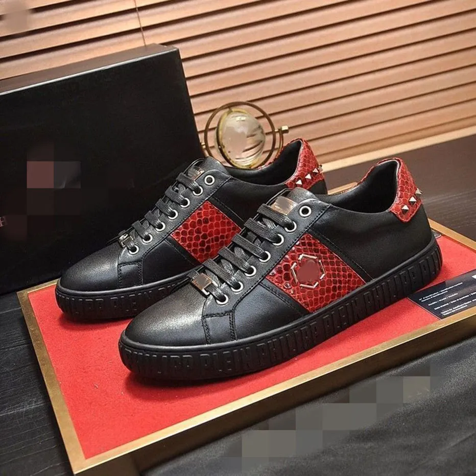 Designer Shoes Fashion Luxury Shoes Men s Leather Lace Up Platform Oversized Sole Sneakers Casual Shoes Size 38 45 m9ijk000002