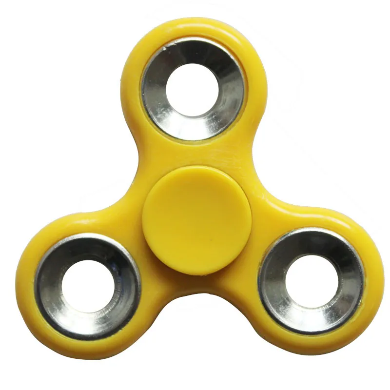 ハンドスピナーフィジェットおもちゃ：レインボー抗不安カラフルEDC