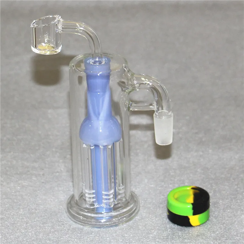 6 Style Glass Reclaim Catcher Adapter 14 mm samce samice gier adaptera koktajle popiołu dla platformy olejnej kwarc banger dab platformy wodne Bongs