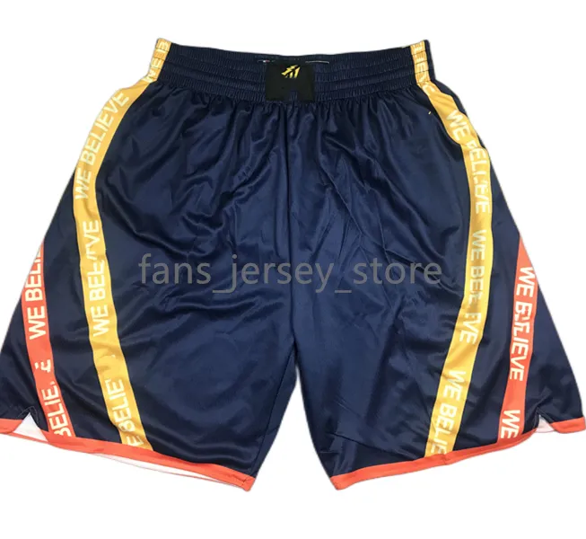 Printed Basketball Shorts Curry Team Trillest shorts 2022-23 City Zip pocket Black Rose Black White Blue2126