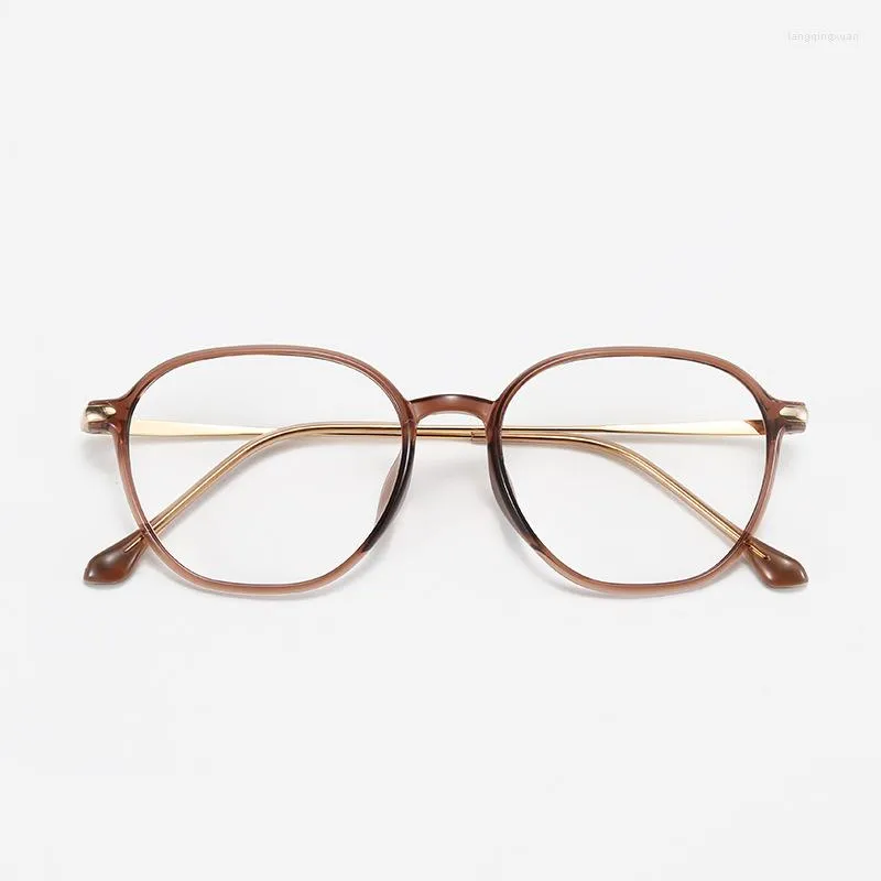 Lunettes de soleil cadres Ultem rétro carré lunettes cadre femmes hommes 2023 Vintage Transparent clair optique Prescription lunettes lunettes