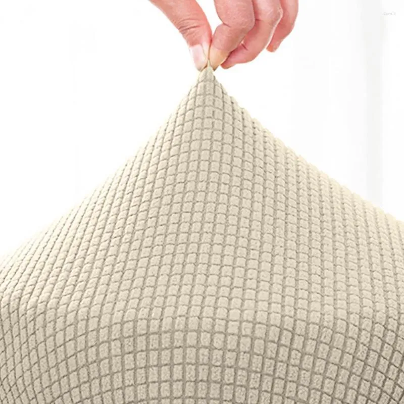 Stoelbedekkingen nuttige barkruk elastisch polyester ronde wasbaar kussenbeschermer stoelbedekking