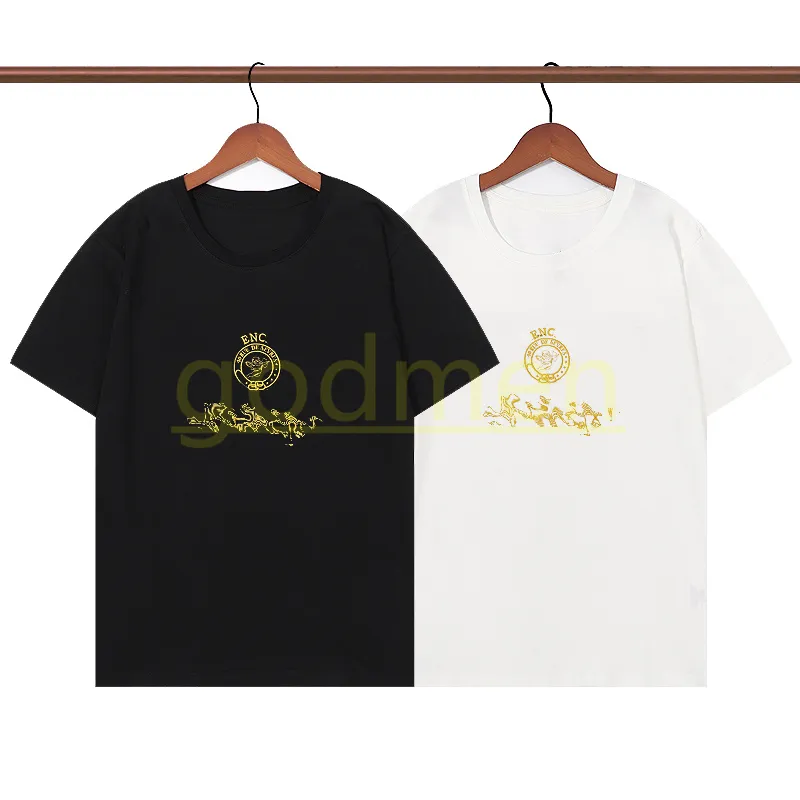 New Fashion Men Womens Summer Thirt High Street Letter Stampa Mano Mens Round Neck T Camicie ASIAN Size S-2xl