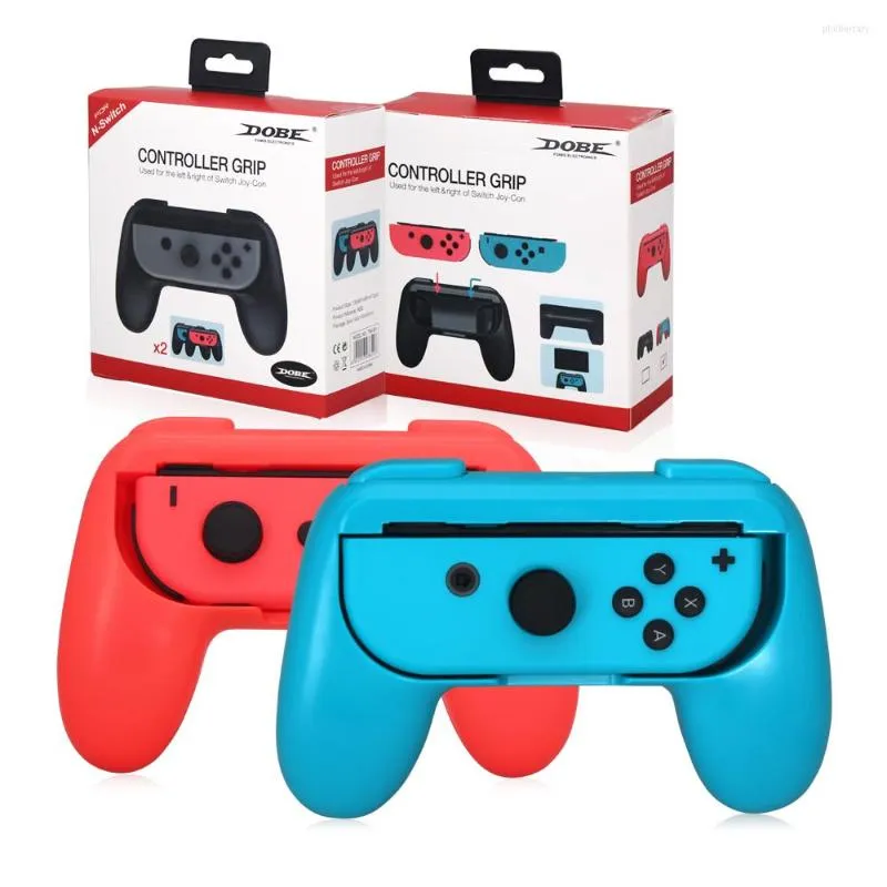 Spelkontroller TNS-851 2 PCS / SET JOY-CON Grips för Switch Controller Bekväma handtag Grip Kits Tillbehör