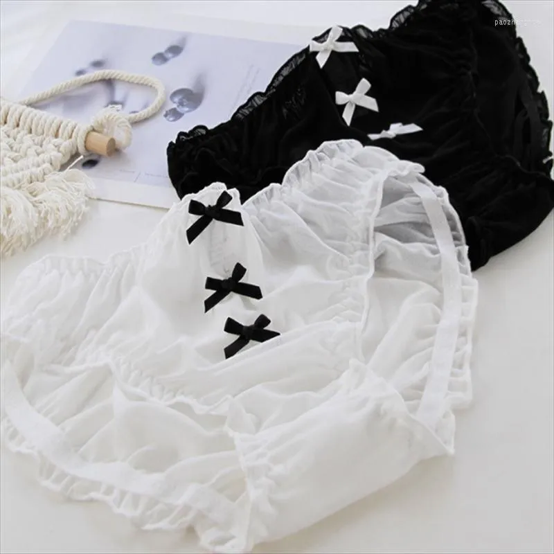 Panties 3Pcs Cotton Women Comfortable Mid-waist Underwear Lingerie Breathable Female Panty Briefs A306-3