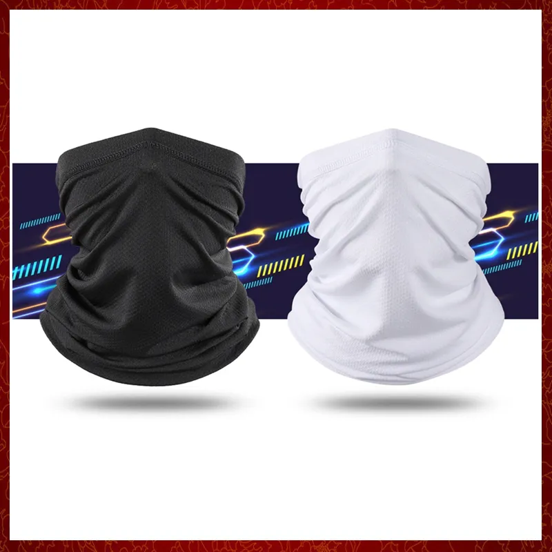 MZZ57 Summer Breathable Motorcycle Face Mask Cool Bandana Cycling Riding Motorbike Dustproof Balaclava Scarf Sun Protection Men Women