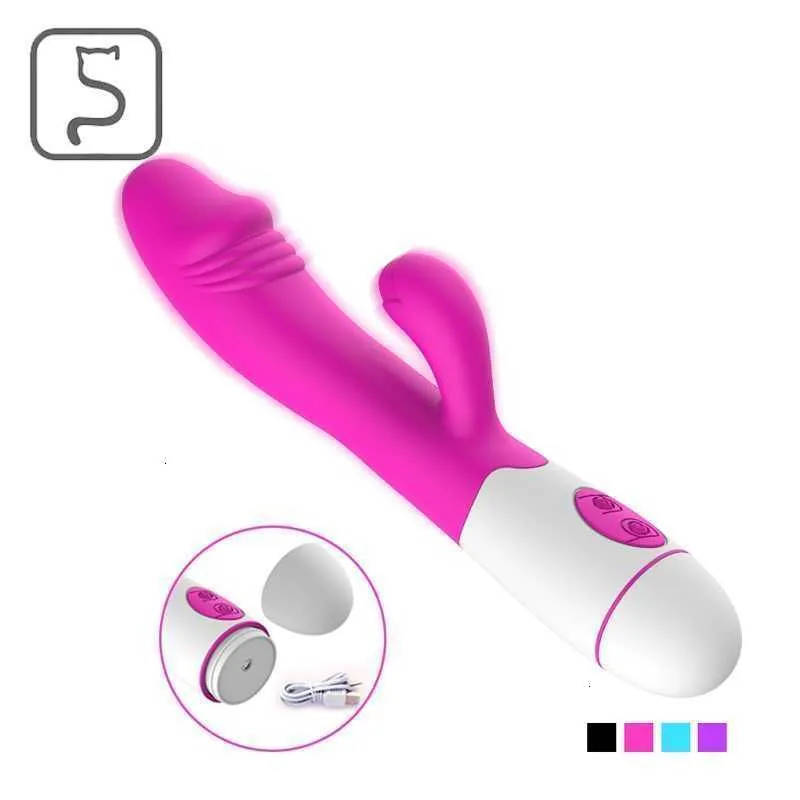 Sex toys Massager 30 Speed g Spot Vibrator for Women Silicone Waterproof Dildio Av Vibration Erotic Toy Female Masturbation Products