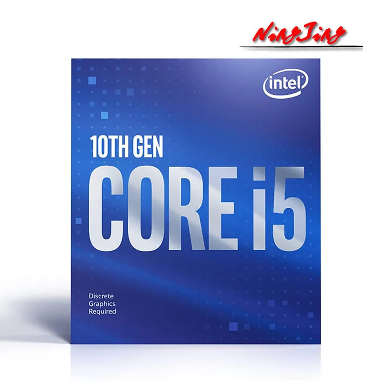 CPUS Intel Core I510400F I5 10400F 29 GHz Sixcore Twelvethread CPUプロセッサ65W LGA1200シール付きおよびクーラー230109