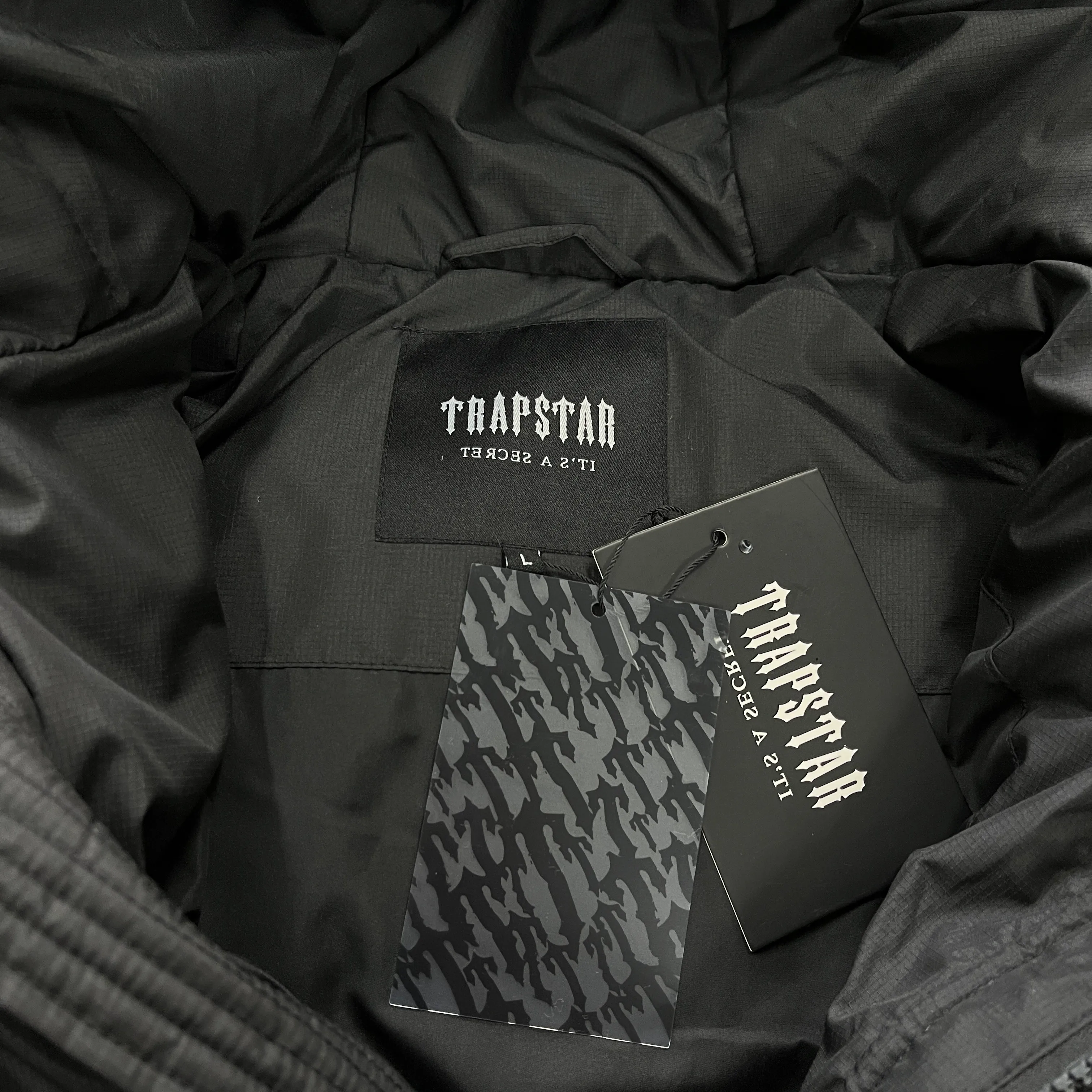 Diseñador De Chaquetas Marrones Para Hombre Trapstar Bordado Abajo