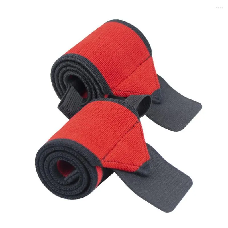 Supporto da polso Croce Powerlifting Fitness Cingcio Thumb Cingcio Elastico Wrapping Lifting Canda a compressione bracciature a compressione