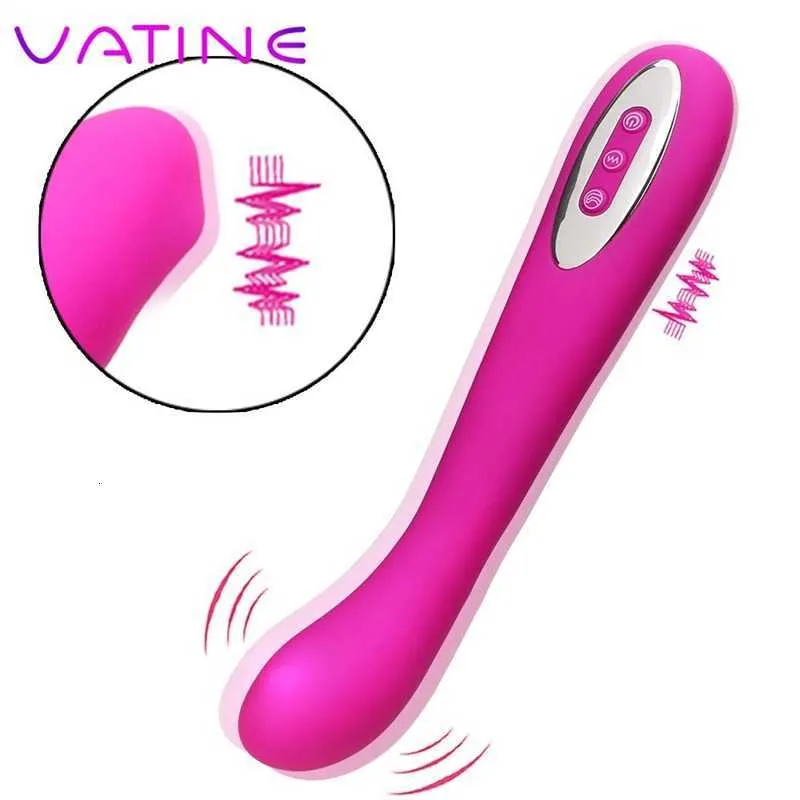 Sex Toys Massager Dildo Vibrator Climax USB -oplaadspeelgoed voor vrouwen vrouwelijke masturbator 12 Speed ​​waterdichte clitoris stimulator