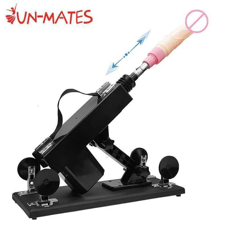 Brinquedo sexual massageador adulto massageador automático máquina de impulso arma com vibrador vibrador clitóris ponto g brinquedos de masturbação vaginal para homens mulheres