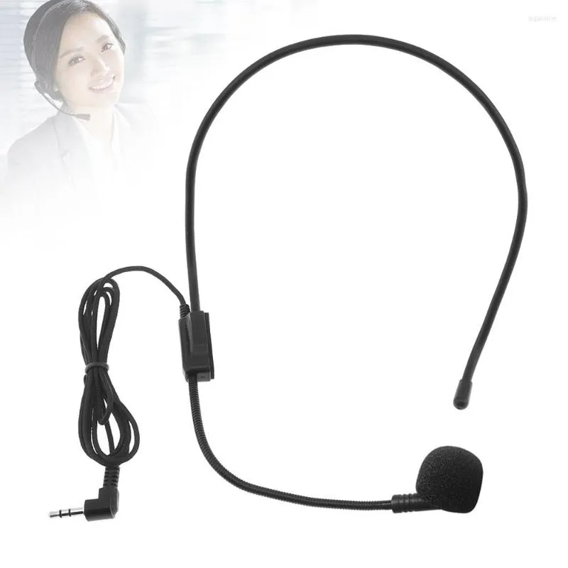 Microphones Universal Portable 3.5mm Jack Headset Microphone Audio Accessories For Sound Card PC Laptop Notebooks Mic