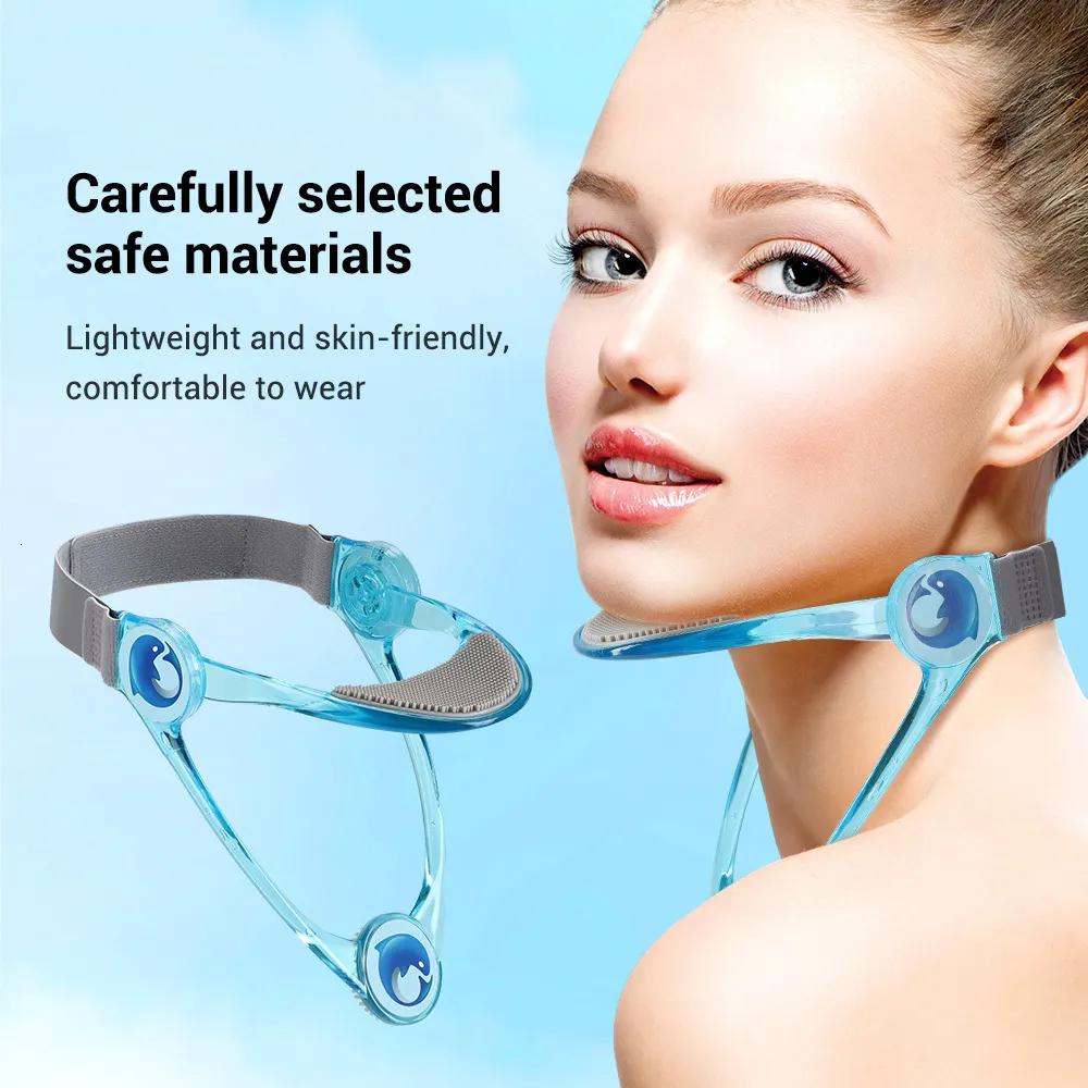 Other Massage Items Adjustable Neck Support Braces Decompressed Shaping Cervical Traction Collar Forward Posture Corrector Health Care Stretcher 230109