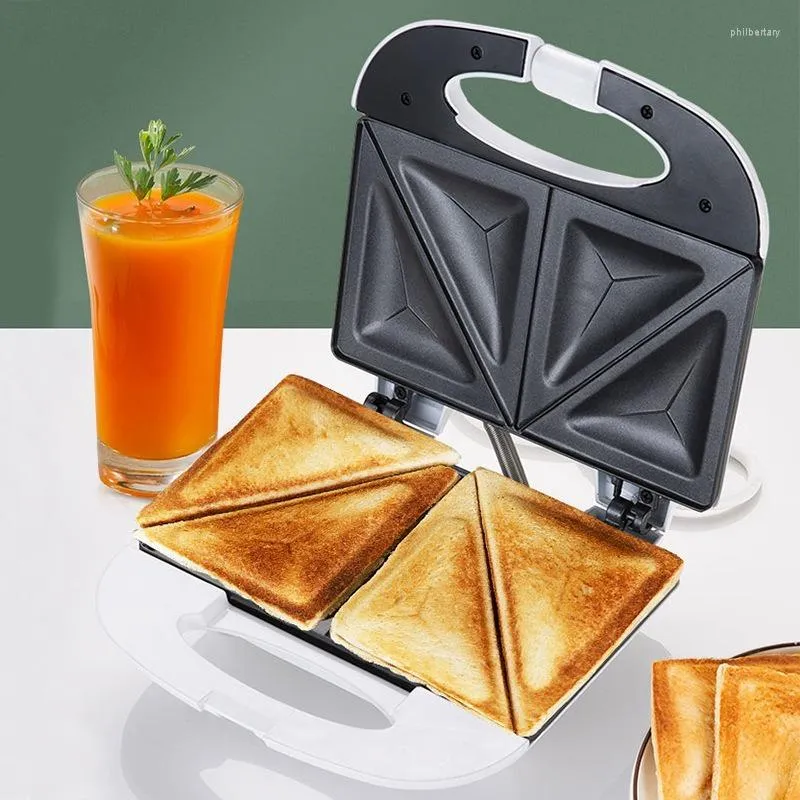 Pane Makers Mini Waffle Machine 220V Multi-funzione Torta casalinga Colazione Sandwich Toaster Electric Baking Pan Maker